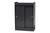Leone Modern And Contemporary Charcoal Finished 2-Door Wood Entryway Shoe Storage Cabinet WI5377-Dark Grey