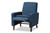 Blue Fabric Upholstered Lounge Chair 1705-Blue
