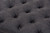 Annabelle Walnut Wood Button-Tufted Storage Ottoman 217-Dark Grey