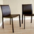 Brown Leather Bar Stool - (Set of 2) ALC-1822 Brown