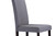 Andrew Espresso Dining Chair - (Set of 4) Andrew Dining Chair-Grey Fabric