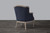 Charlemagne French Black & Grey Striped Accent Chair ASS378Mi CG4