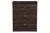 Decon Espresso Brown Wood 3-Drawer Storage Chest B06-Brown