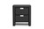 Frey Black Upholstered Nightstand BBT3089-Black-NS