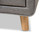 Jonesy Grey Fabric Upholstered 2-Drawer Nightstand BBT3140-Grey-NS-800F