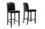 Libra Bar Stool with Nail Head Trim - (Set of 2) BBT5111 Bar Stool-Brown