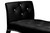 Kristy Black Faux Leather Seating Bench BBT5197-Bench-Black
