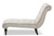 Layla Fabric Button-Tufted Chaise Lounge BBT5211-Light Beige Chaise
