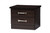 Colburn 2-Drawer Brown Storage Nightstand Bedside Table BR888004-Wenge