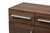 Walnut Brown Finished Wood 3-Drawer Sideboard CA 6311-00-Walnut Brown