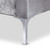 Grey Velvet Fabric Upholstered 3-Seater Sofa Clara-Grey-SF
