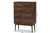 Disa Walnut Brown Wood 5-Drawer Chest DC 8580-07-Brown-Chest