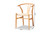 Paxton Modern and Contemporary Natural Brown Finished Wood 2-Piece Dining Chair Set DC-541