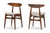 Flora Light Grey Fabric Dining Chair - (Set of 2) Flora-Medium Oak-DC