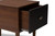 1-Drawer Brown Wood Entryway Storage Bench Shoe Rack Cabinet