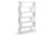 Barnes White Six - Shelf Bookcase FP-6D-White