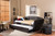 London Arched Back Sofa Twin Daybed with Trundle London-Brown-Daybed