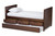 Linna Modern And Contemporary Daybed With Trundle MG8006-Walnut-Twin