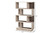 Teagan Modern And Contemporary Display Bookcase MH1165-Oak-Bookcase