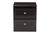Carine Modern And Contemporary 2-Drawer Nightstand MH5013-Wenge-NS