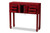 Melodie Classic And Antique Console Table MIN22-Red-ST