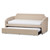 Parkson Curved Corners Sofa Twin Daybed with Trundle Parkson-Beige-Daybed