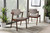 Elegant Walnut/Grey Fabric Dining Armchair - (Set of 2) RT355-CHR-Grey