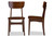 Netherlands Walnut Bent Wood Dining Side Chair - (Set of 2) RT365-CHR