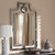 Silver Finished Pagoda Wall Accent Mirror RXW-5949