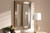 Antique Gold Finished Rectangular Accent Wall Mirror RXW-6177