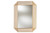 Antique Gold Finished Rectangular Accent Wall Mirror RXW-6233