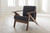 Cayla Livingroom Lounge Chair SW5236-Grey/Walnut-M17-CC