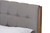 Clifford Grey/Brown King Platform Bed SW8065-Light Grey/Walnut-M7-King