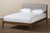 Clifford Grey/Brown Queen Platform Bed SW8065-Light Grey/Walnut-M7-Queen