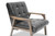 Masterpieces Club Chair-Brown TOGO CC-109-541