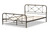 Beatrice Metal Queen Platform Bed TS-Beatrice-Black-Queen-Without-Gold