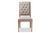 Charmant French Provincial Dining Chair TSF-7711-Beige-DC