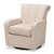 Modern And Contemporary Upholstered Swivel Chair TSF7715-Beige-CC