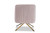 Amaya Luxe And Glamour Lounge Chair TSF-7726-Light Pink/Gold