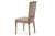 Estelle Chic Weathered Beige Tufted Dining Chair TSF-9341