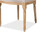 Cadencia Oak and Dining Side Chair TSF-9341B-Beige-DC