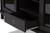 Walda 60-Inch Greyish Dark Brown Wood Tv Cabinet With 2 Sliding Doors And 1 Drawer TV838071-Embosse By Baxton Studio