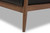 Venza Faux Leather Lounge Chair Venza-Black/Walnut Brown-CC