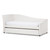 Vera White Leather Twin Daybed with Trundle Vera-White-Daybed