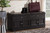 Mason 2-Drawer Shoe Storage Bench W-1705-5002-Dark Brown-Shoe Bench