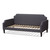 Grey Fabric Upholstered Twin Size Sofa Daybed Walden-Grey-Daybed