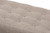 Elia Fabric Button-Tufted Bench WM1622-BE-Light Grey/Walnut