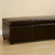 Full Leather Storage Bench Ottoman with Stitching Y-161-001-dark brown