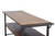 Lancashire Brown Wood & Metal Kitchen Cart YLX-0001-KC