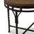 Austin Antique Bronze Round End Table YLX-2687-ET